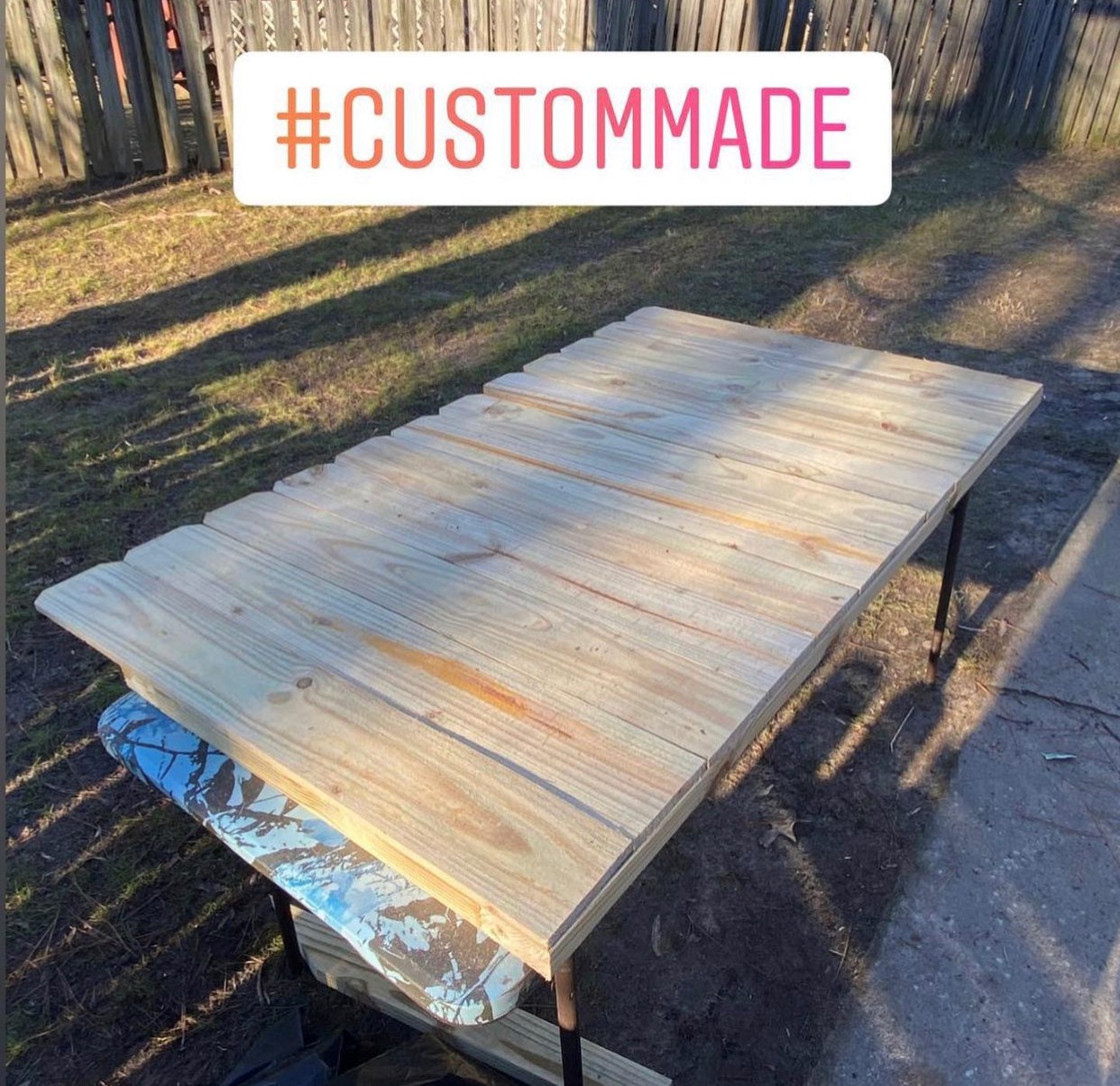 Custom made fence from Helpful Hands and Repairs, Inc.